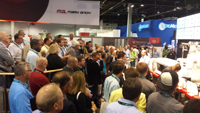Live presentations of the Mark Andy Digital Series press were well attended at the recent Labelexpo Americas 2014 event